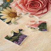 Puzzle Wildflower Bengal Cat (Côté)