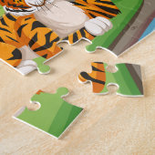 Puzzle Wildlife Wonderland : Animaux au bord de la rivièr (Côté)