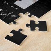 Puzzle Will you be my Bridesmaid Minimalist Photo Modern (Côté)