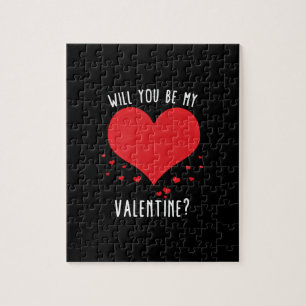 Puzzle Will you be my valentine