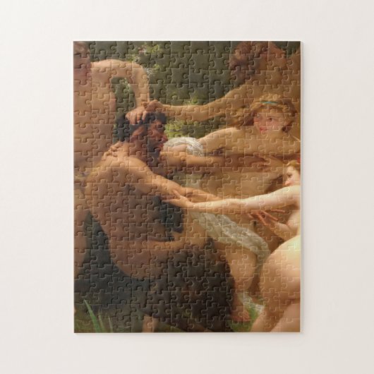 Puzzle William Bouquereau - Nymphes et Satyr 1873 (Vertical)