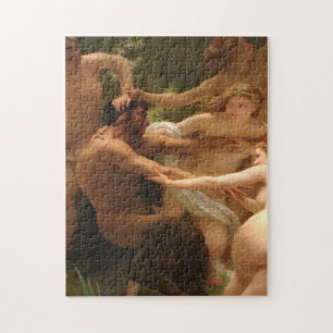 Puzzle William Bouquereau - Nymphs and Satyr 1873