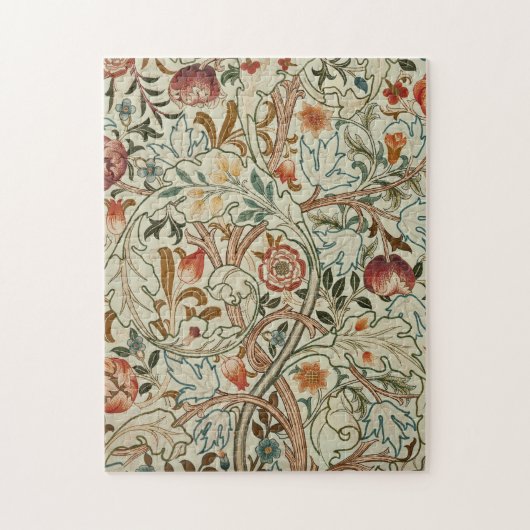 Puzzle William Morris Acanthus Broderie Motif Floral (Vertical)
