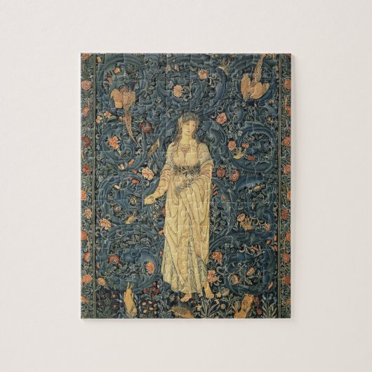 Puzzle William Morris antique Flora (Vertical)