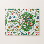 Puzzle William Morris Arbre de vie Motif, vert et multipl (Horizontal)