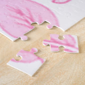 Puzzle William Morris Artichoke rose pâle (Côté)