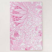 Puzzle William Morris Artichoke rose pâle (Vertical)