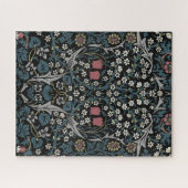 Puzzle William Morris Blackthorn Floral Art Nouveau Main- (Horizontal)