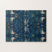 Puzzle William Morris Blue Birds Tapestry Classic (Horizontal)