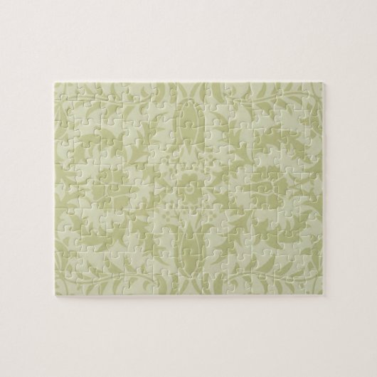 Puzzle William Morris Borge Mariage Soft Green (Horizontal)