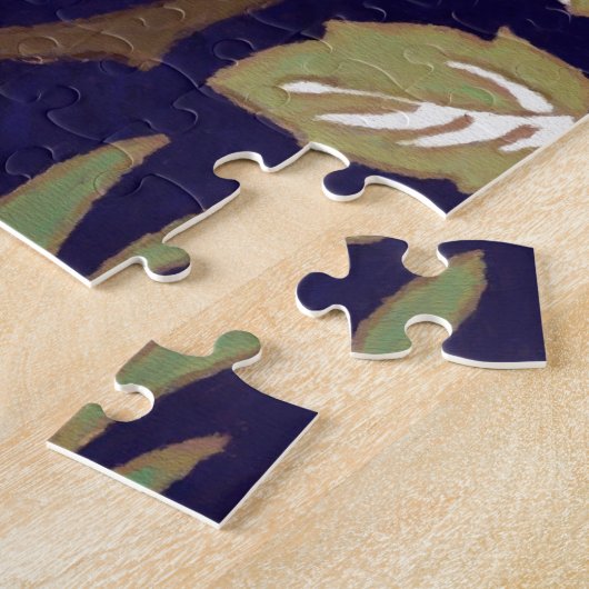 Puzzle William Morris Briquet Floral Art nouveau (Côté)