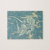 Puzzle William Morris Classique Tulipe Bleu Floral (Horizontal)
