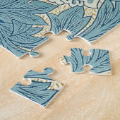 Puzzle William Morris Classique Tulipe Bleu Floral (Côté)