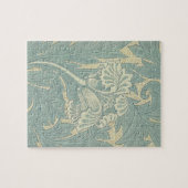 Puzzle William Morris Classique Tulipe Bleu Floral (Horizontal)