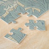 Puzzle William Morris Classique Tulipe Bleu Floral (Côté)