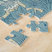 Puzzle William Morris Classique Tulipe Bleu Floral (Côté)