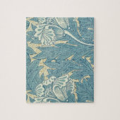 Puzzle William Morris Classique Tulipe Bleu Floral (Vertical)