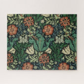 Puzzle William Morris Compton Floral Art (Horizontal)