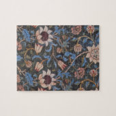 Puzzle William Morris Evenlode Textile Floral Art (Horizontal)