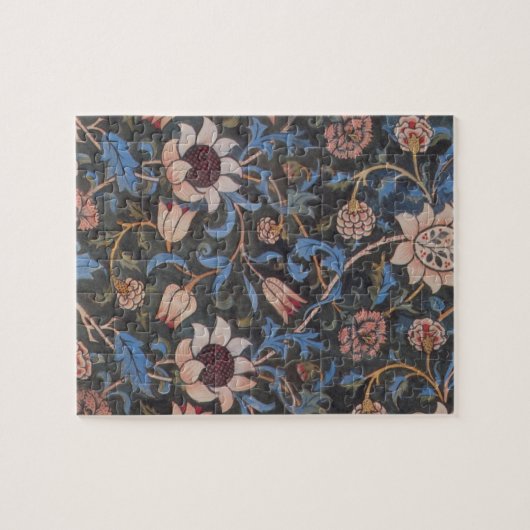 Puzzle William Morris Evenlode Textile Floral Art (Horizontal)