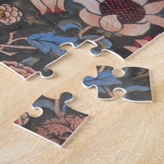 Puzzle William Morris Evenlode Textile Floral Art (Côté)