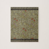 Puzzle William Morris Floral Lys willow art design (Vertical)