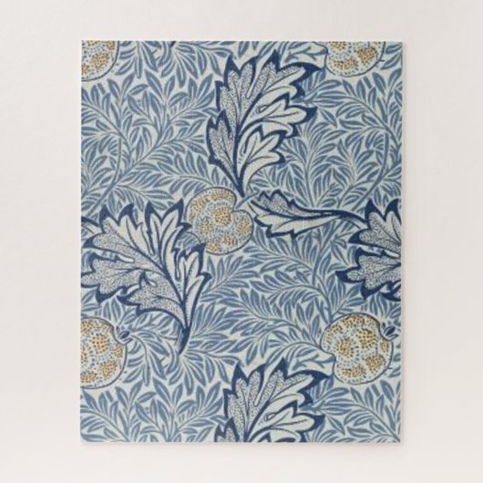 Puzzle William Morris Flower Floral Design (Vertical)