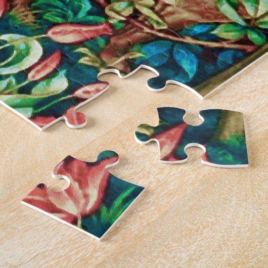 Puzzle William Morris Fox et Pheasestry Imprimer (Côté)