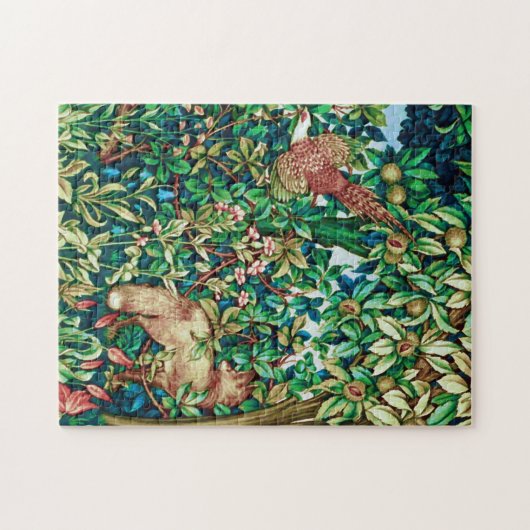 Puzzle William Morris Fox et Pheasestry Imprimer (Horizontal)