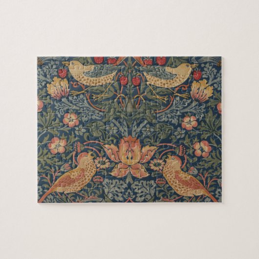 Puzzle William Morris Fraise Voleurs Oiseaux (Horizontal)