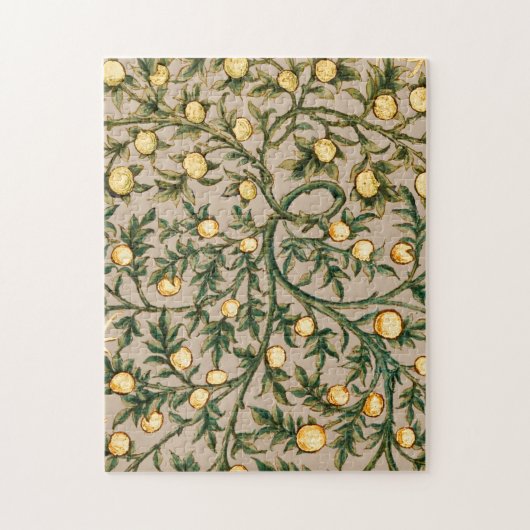 Puzzle William Morris Fruit Floral Jardin Fleur Classique (Vertical)