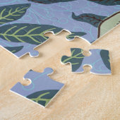 Puzzle William Morris Fruit grenade bleu ornement (Côté)