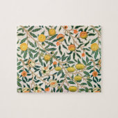 Puzzle William Morris Fruit grenade Ornement blanc (Horizontal)