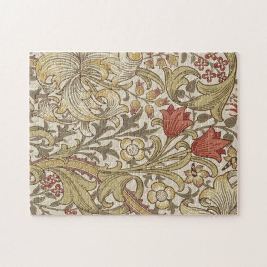 Puzzle William Morris Golden Lily (Horizontal)