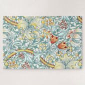 Puzzle William Morris Golden Lily modèle floral (Horizontal)