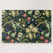 Puzzle William Morris Golden Lily modèle floral (Horizontal)
