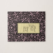 Puzzle William Morris Grapevine Motif de fond d'écran (Horizontal)