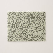 Puzzle William Morris Grapevine Papier peint vert (Horizontal)
