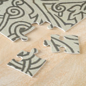 Puzzle William Morris Grapevine Papier peint vert (Côté)