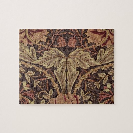 Puzzle William Morris Honeysuckle Classic English Art (Horizontal)