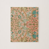 Puzzle William Morris Hyacinth Flower Rose Art (Vertical)
