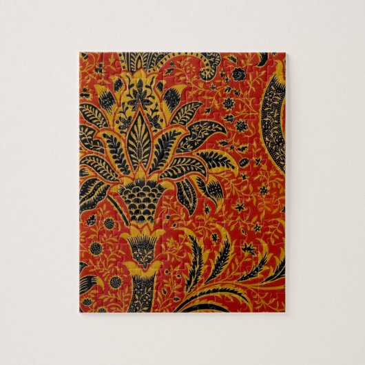 Puzzle William Morris Inde Floral rouge (Vertical)