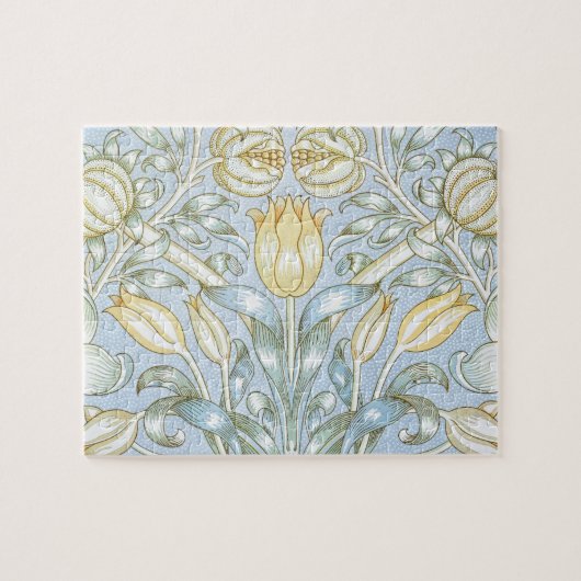Puzzle William Morris Lily et Motif de grenade (Horizontal)