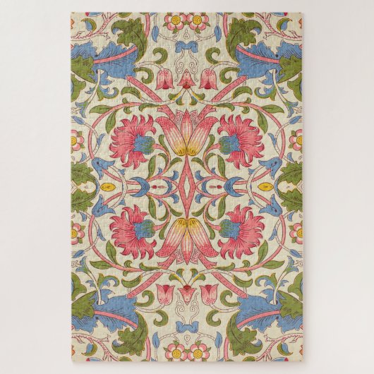 Puzzle William Morris Lodden Spring Wallpaper Art (Vertical)