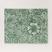 Puzzle william morris marigold fleurs vertes (Horizontal)