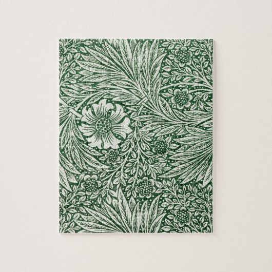 Puzzle william morris marigold fleurs vertes (Vertical)