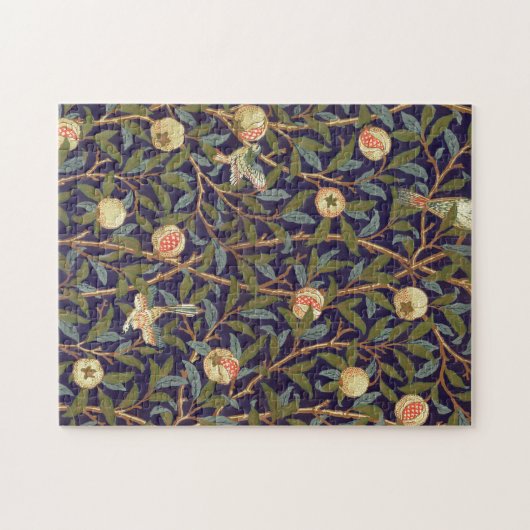 Puzzle William Morris Oiseau Et Grenade (Horizontal)