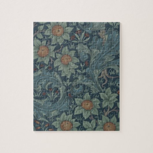 Puzzle William Morris Orchard Art Motif (Vertical)