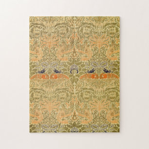 Puzzle William Morris Peacock & Dragon Arts & Artisanat