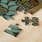 Puzzle William Morris Peacock Dragon Fond d'écran (Côté)